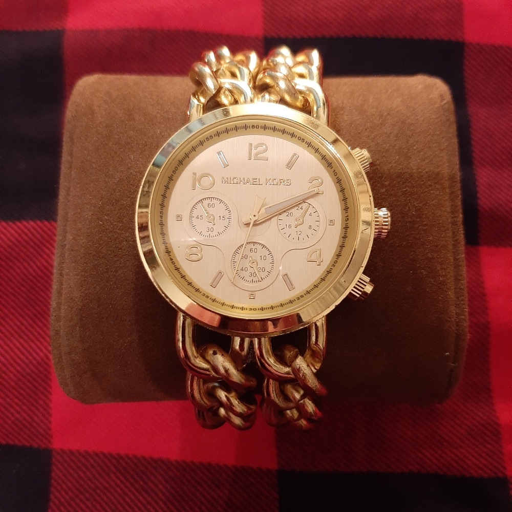 Michael Kors Gold tone watch